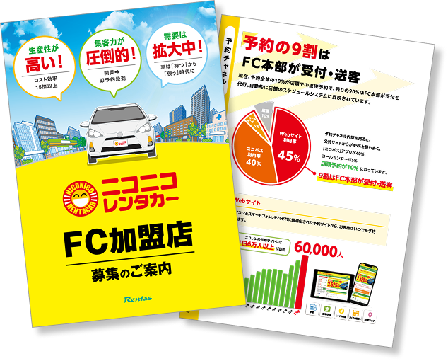 3分で資料請求完了