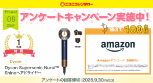 アンケートキャンペーン
